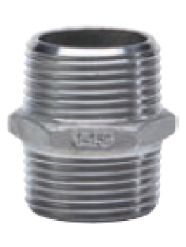 Sechskant-Doppelnippel, A/A, Typ 280, 1/2"